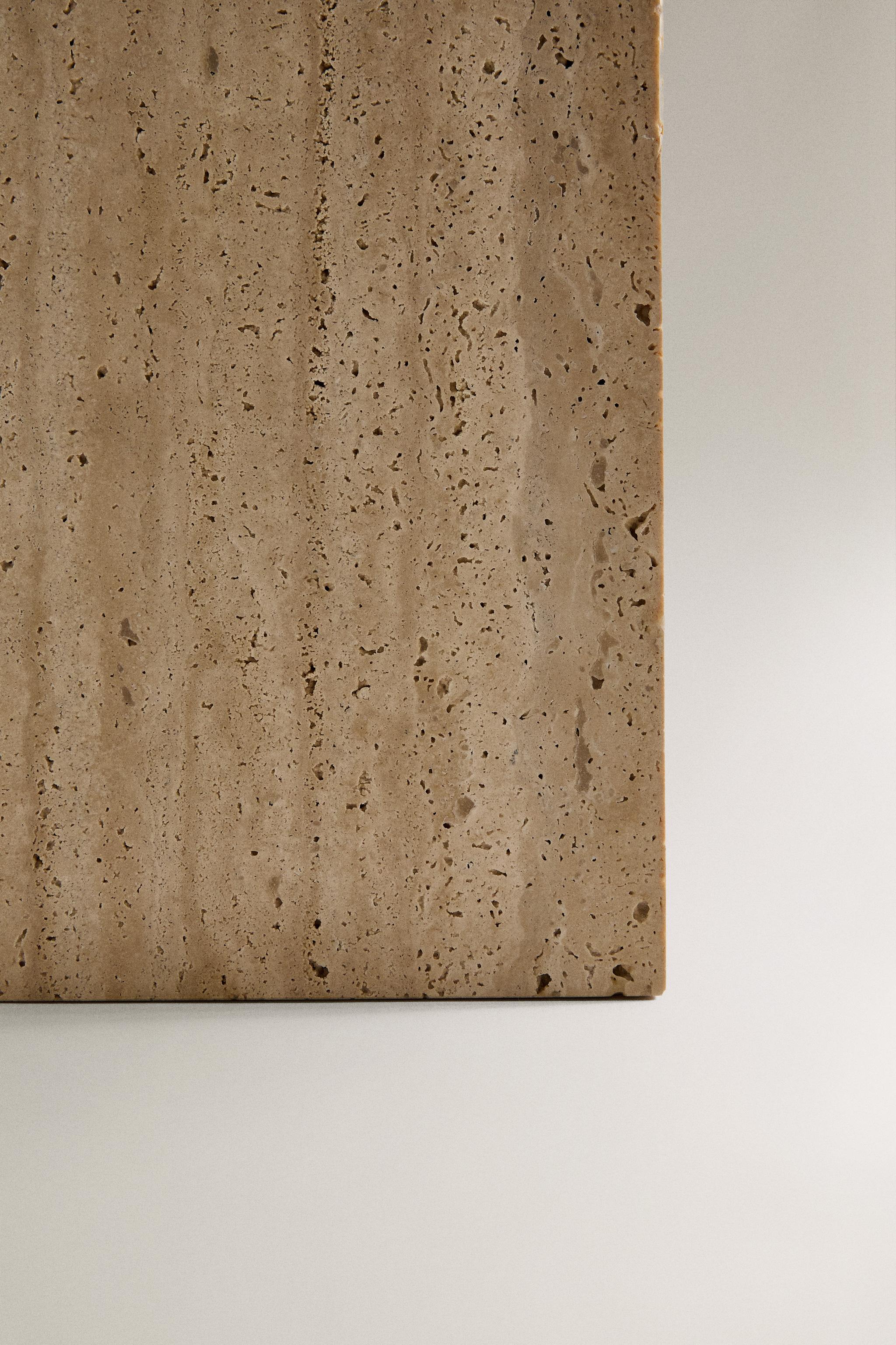 BEIGE MARBLE BATHROOM TRASH CAN